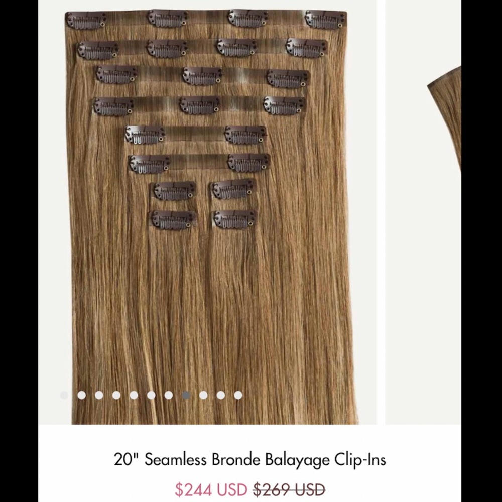 Luxy seamless hair extensions ! 180 grams